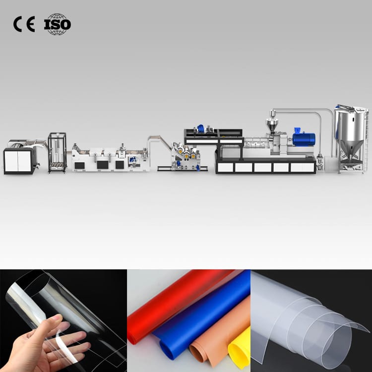 plastic sheet extrusion machine