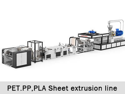 plastic sheet extrsion line 1
