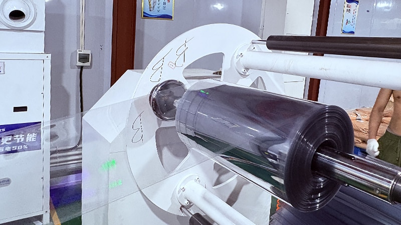 Plastic-Sheet-Winder