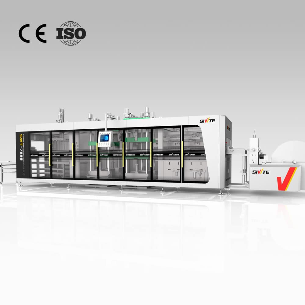 SWT-7565 Positive and Negative Pressure Thermoforming Machine