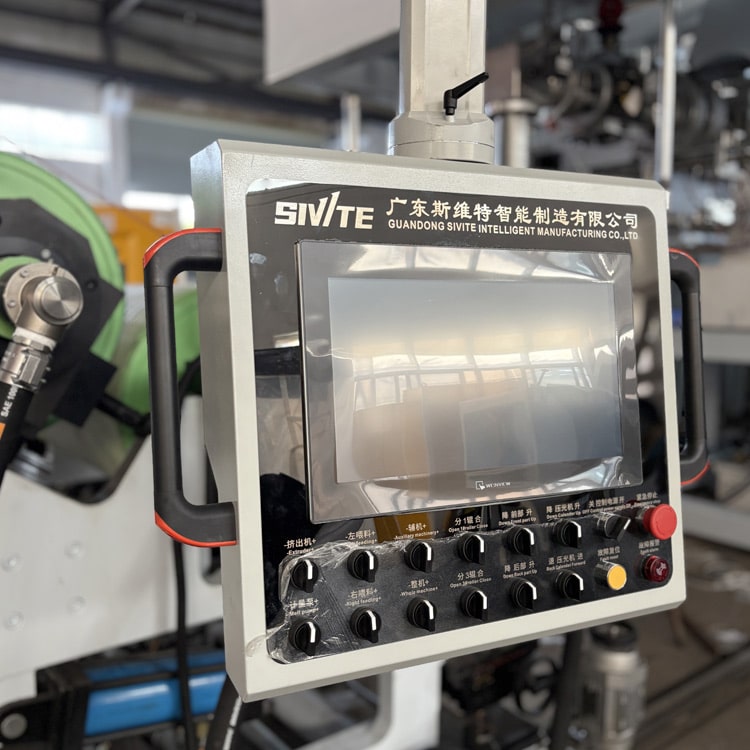 swt 75s twin crew pet plastic sheet extruder
