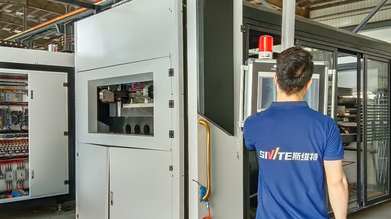 Fully-automatic-PLC-closed-loop-control-system
