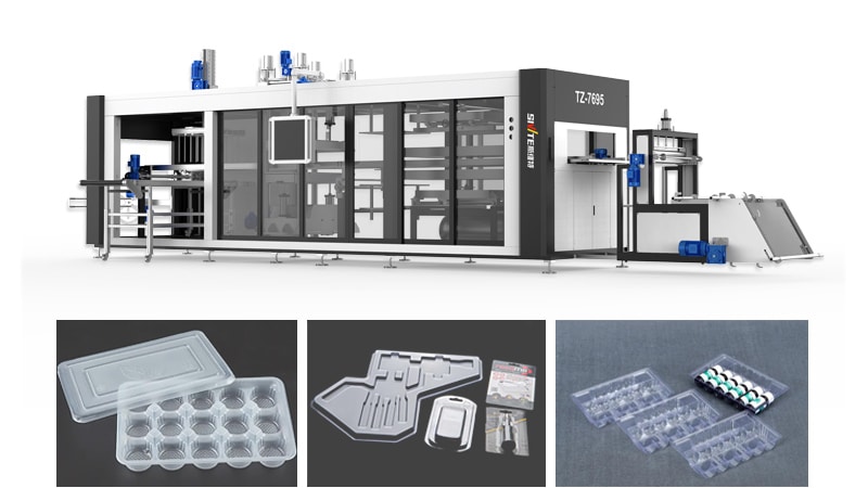 Manufacturer of negative-pressure plastic thermoforming machines