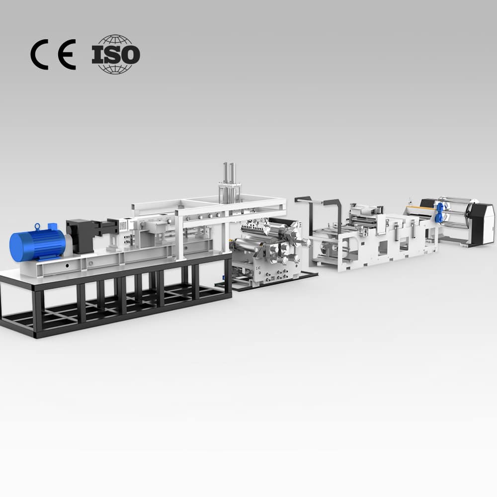 SWT-75s Double-screw PP Sheet Extrusion Production Line