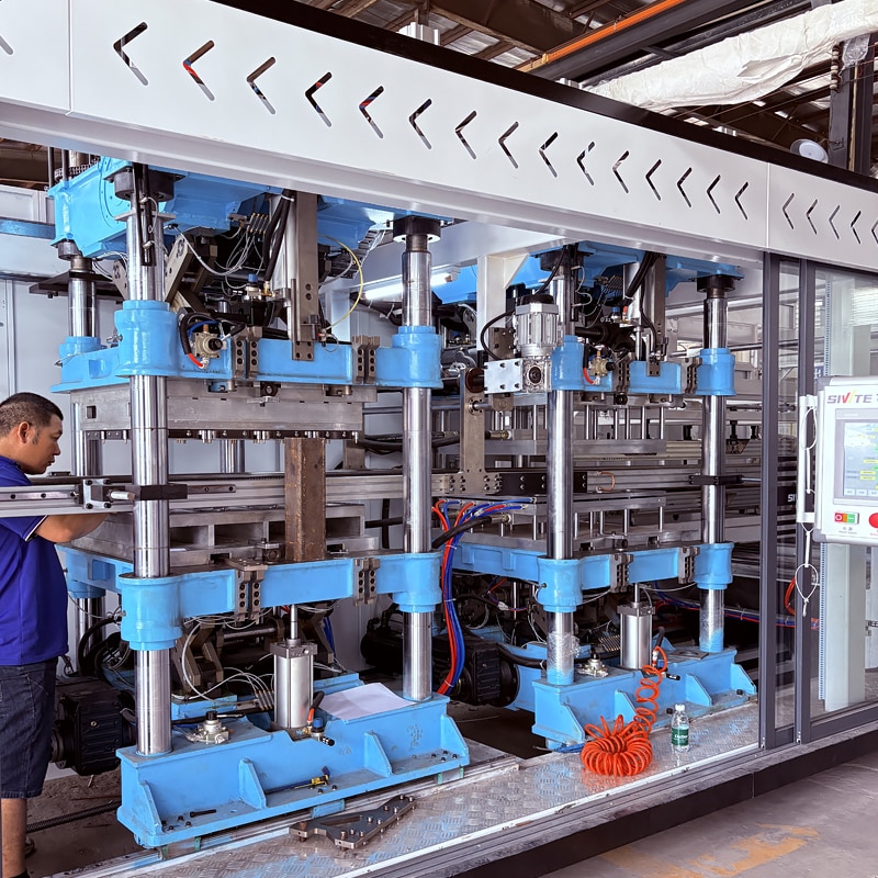 Thermoforming-machine-forming-station