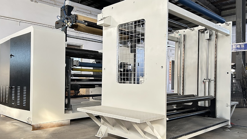 plastic-Sheet-buffering-rack-for-winding