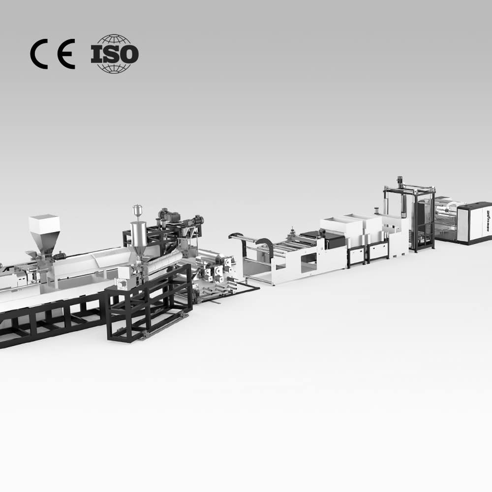 ABA Multilayer co-Extrusion PET Sheet machine