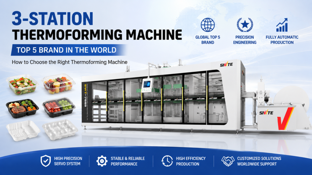 3 Station Thermoforming Machine Top 5 Manufacturer Brands