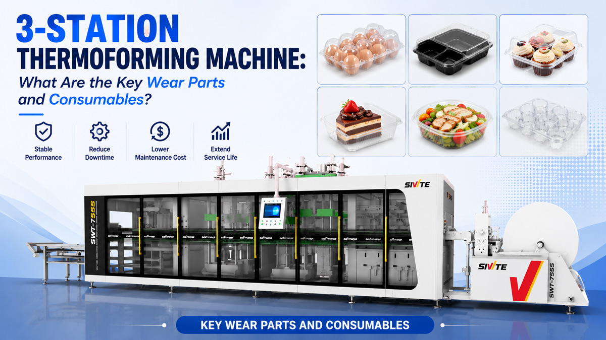 3-Station-Thermoforming-Machine-What-Are-the-Key-Wear-Parts-and-Consumables