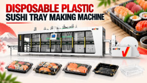 Disposable-plastic-sushi-tray-making-machine