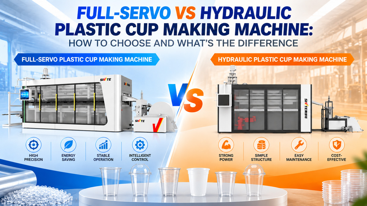 Full-Servo vs Hydraulic Plastic Cup Making Machine