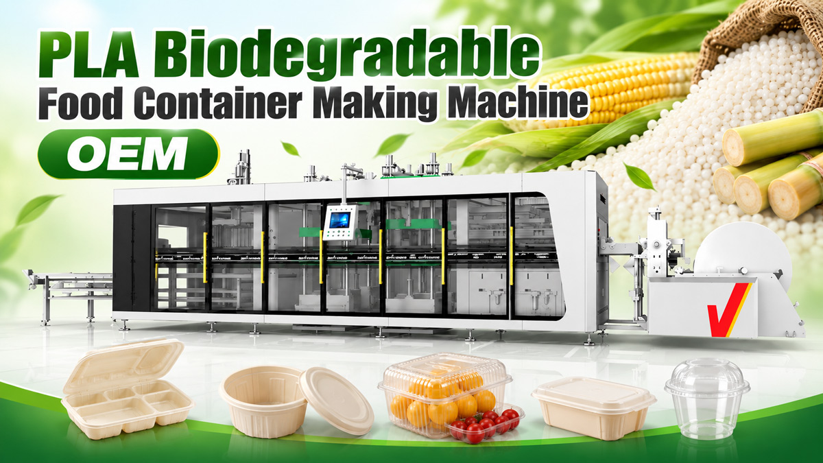 PLA Biodegradable Food Container Making Machine