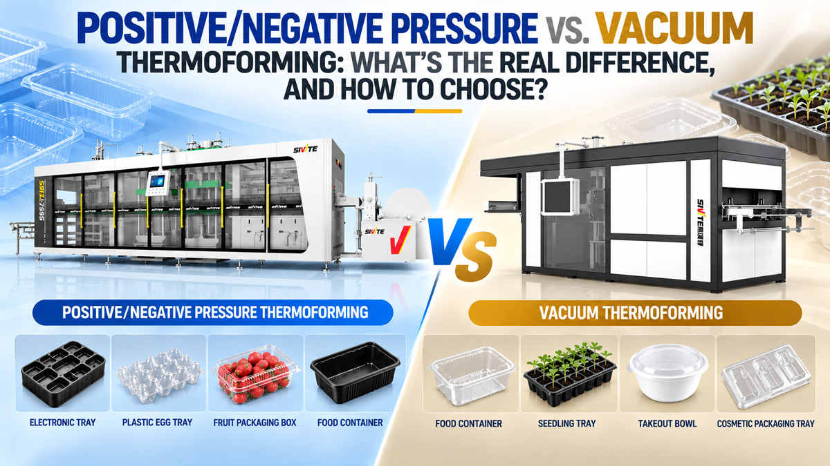 Positive Negative Pressure vs Vacuum Thermoforming