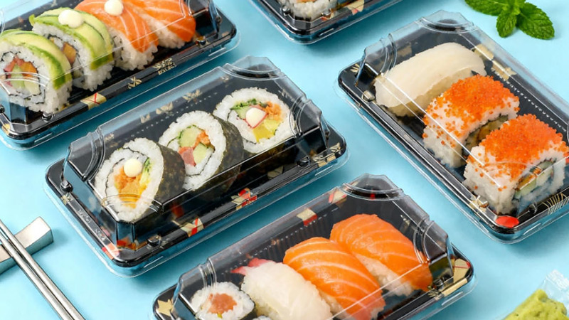 Sushi-tray-platic