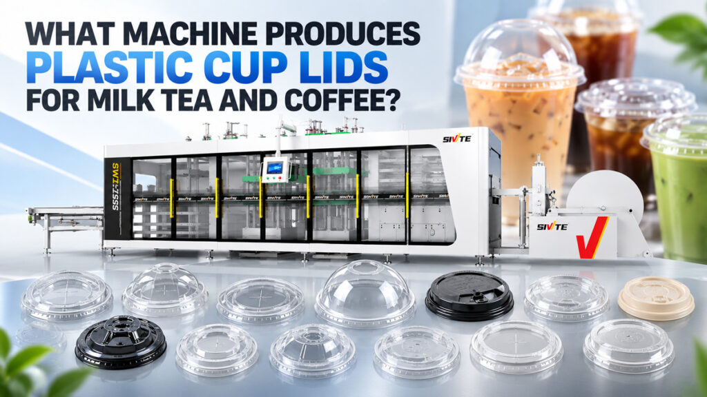 Thermoforming Machine for Milk Tea and Coffee Cup Lids